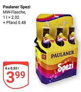 Globus Paulaner spezi Angebot
