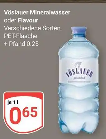 Globus Vöslauer mineralwasser Angebot