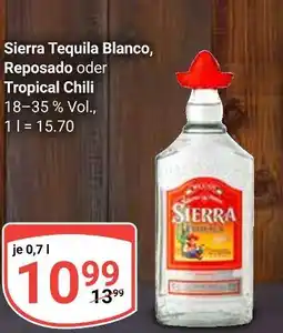 Globus Sierra tequila blanco Angebot