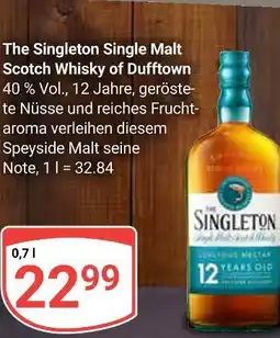 Globus The singleton single malt scotch whisky of dufftown Angebot