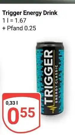 Globus Trigger energy drink Angebot