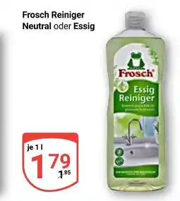 Globus Frosch reiniger neutral Angebot