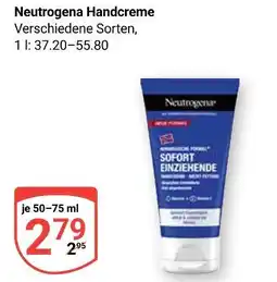 Globus Neutrogena handcreme Angebot