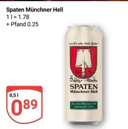 Globus Spaten münchner hell Angebot