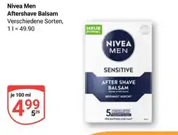 Globus Nivea men aftershave balsam Angebot