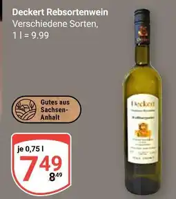 Globus Deckert rebsortenwein Angebot