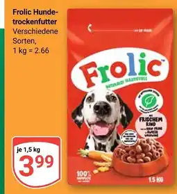 Globus Frolic hundetrockenfutter Angebot
