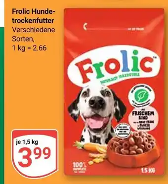 Globus Frolic hundetrockenfutter Angebot