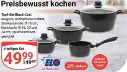 Globus Elo topf-set black cast Angebot