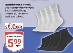 Globus S.oliver quartersocken 5er-pack Angebot