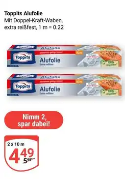 Globus Toppits alufolie Angebot