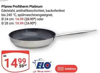Globus Elo pfanne profitherm platinum ø 24 cm Angebot