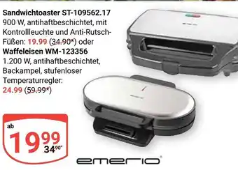 Globus Emerio sandwichtoaster st-109562.17 Angebot