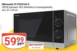 Globus Sharp mikrowelle yc-ps201ae-s Angebot
