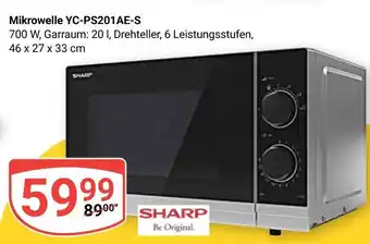 Globus Sharp mikrowelle yc-ps201ae-s Angebot