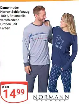 Globus Normann germany damen- oder herren-schlafanzug Angebot