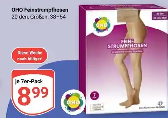 Globus Oho feinstrumpfhosen Angebot
