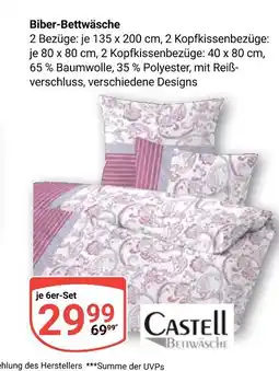 Globus Castell bettwäsche biber-bettwäsche Angebot