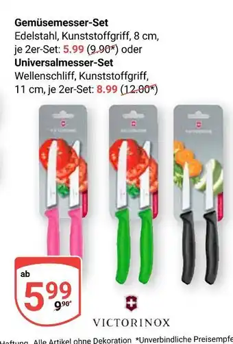 Globus Victorinox gemüsemesser-set Angebot