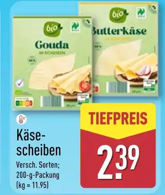 Aldi Nord Bio gouda in scheiben Angebot