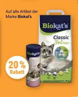 Globus Biokat's 20% rabatt Angebot