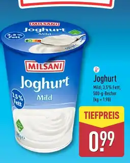 Aldi Nord Milsani joghurt mild Angebot