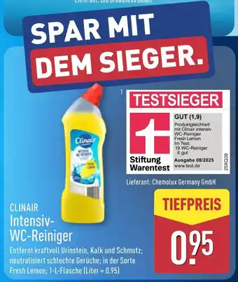 Aldi Nord Clinair intensiv-wc-reiniger Angebot