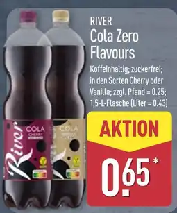 Aldi Nord River cola zero cherry Angebot
