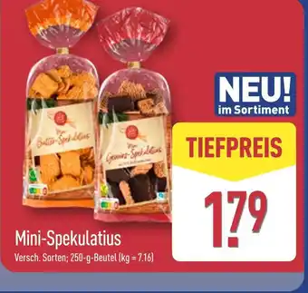 Aldi Nord Mini-spekulatius butter-spekulatius Angebot