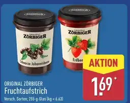 Aldi Nord Original zörbiger fruchtaufstrich Angebot