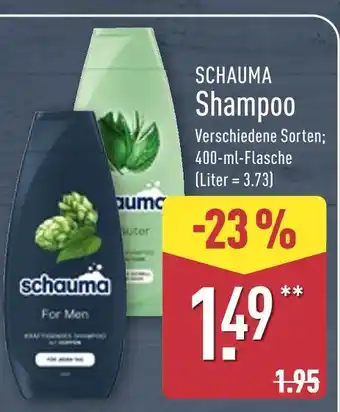 Aldi Nord Schauma shampoo Angebot