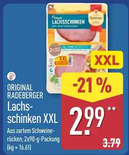 Aldi Nord Original radeberger lachsschinken xxl Angebot