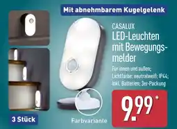 Aldi Nord Casalux led-leuchten mit bewegungsmelder Angebot