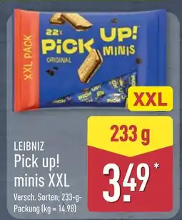 Aldi Nord Leibniz pick up! minis xxl Angebot