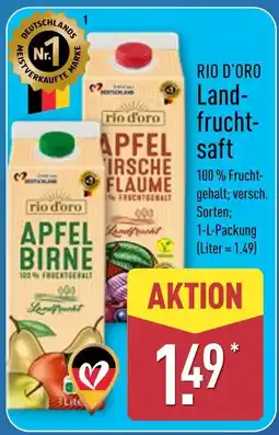 Aldi Nord Rio d'oro apfel birne landfruchtsaft Angebot