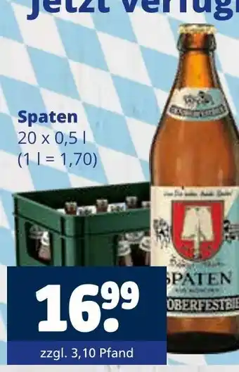 Getränkewelt Spaten spaten Angebot