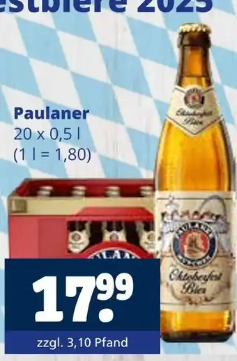 Getränkewelt Paulaner oktoberfest bier Angebot