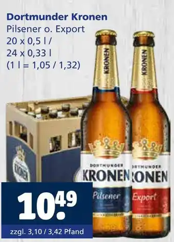 Getränkewelt Dortmunder kronen pilsener Angebot