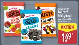 Aldi Nord Sweet land taschendgeld wine gums Angebot