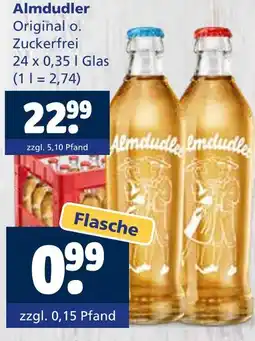 Getränkewelt Almdudler original o. zuckerfrei Angebot