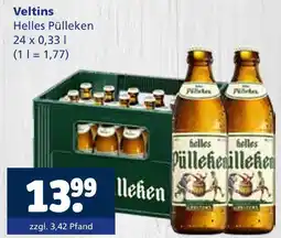 Getränkewelt Veltins helles pülleken Angebot