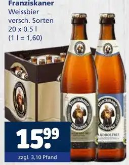 Getränkewelt Franziskaner weissbier Angebot