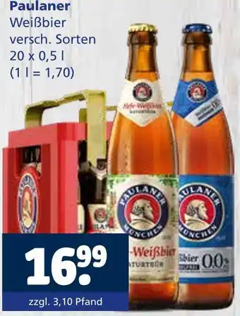 Getränkewelt Paulaner weißbier Angebot
