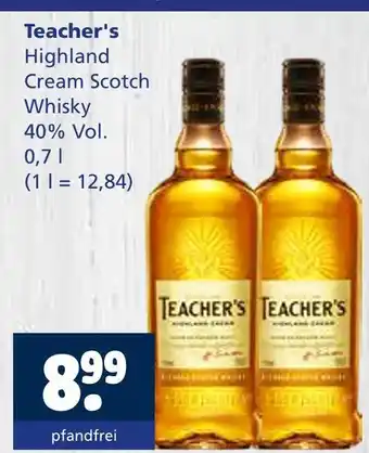 Getränkewelt Teacher's highland cream scotch whisky Angebot