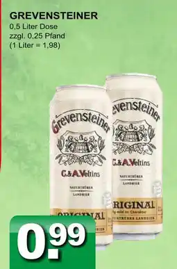 Getränkeparadies Gefromm Grevensteiner original Angebot