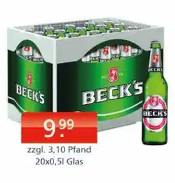 Getränkeparadies Gefromm Beck's Angebot