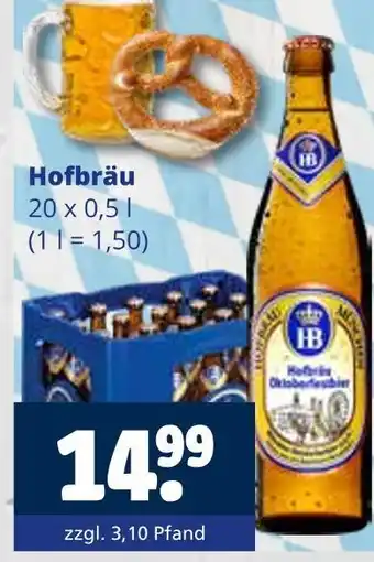 Getränkewelt Hofbräu hofbräu oktoberfestbier Angebot