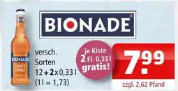 Getränke Oase Bionade ingwer-orange Angebot
