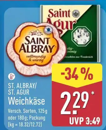 Aldi Nord Saint albray weichkäse Angebot