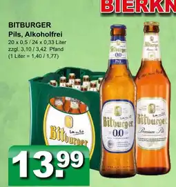 Getränkeparadies Gefromm Bitburger pils Angebot